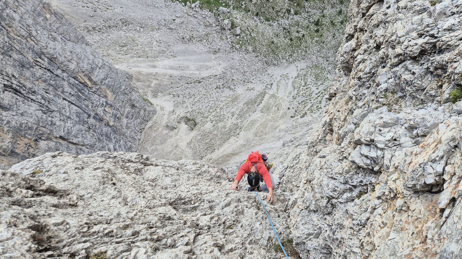 Drei Tage Klettern in den Dolomiten