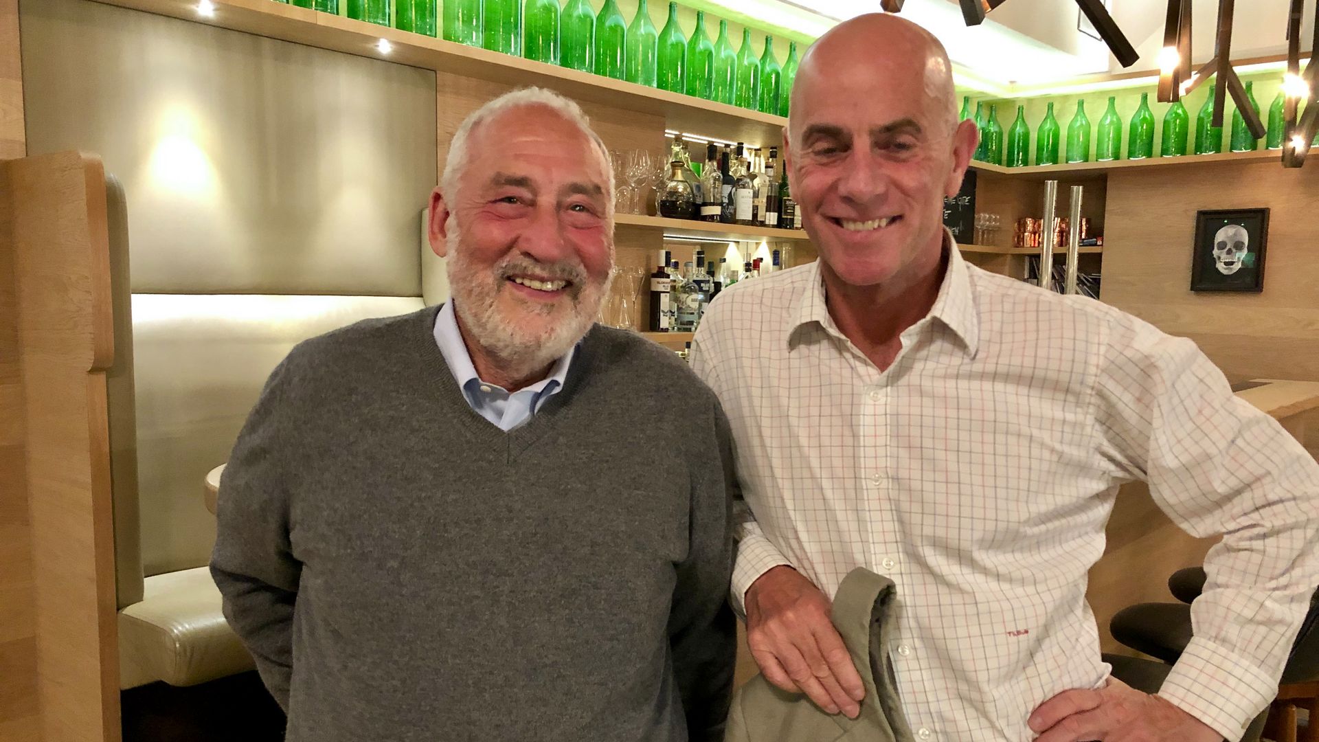 Dinner with Joe – Nobel prize-winning laureate, Joseph Stiglitz